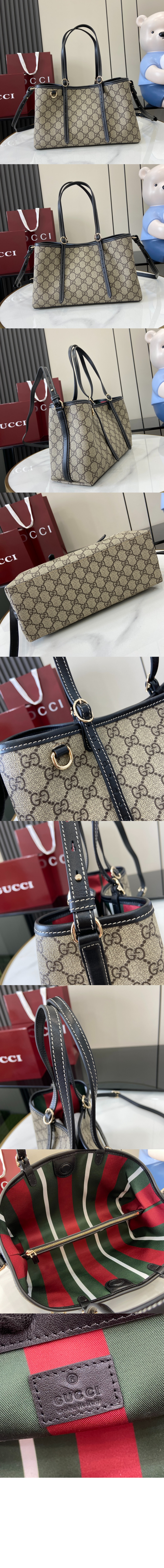 GG 엠블럼 스몰 토트백 815214 > GG Emblem - GG 엠블럼