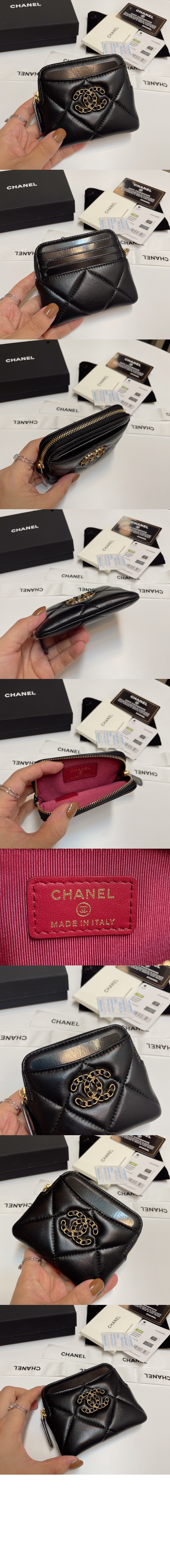 19 지퍼 동전지갑 AP2086 > CHANEL 19 - 샤넬 19