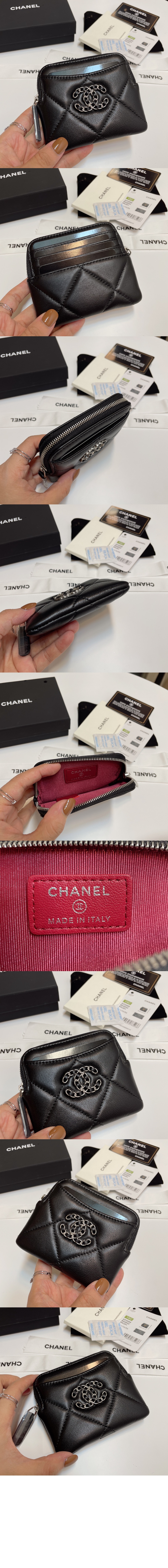 19 지퍼 동전지갑 AP2086 > CHANEL 19 - 샤넬 19