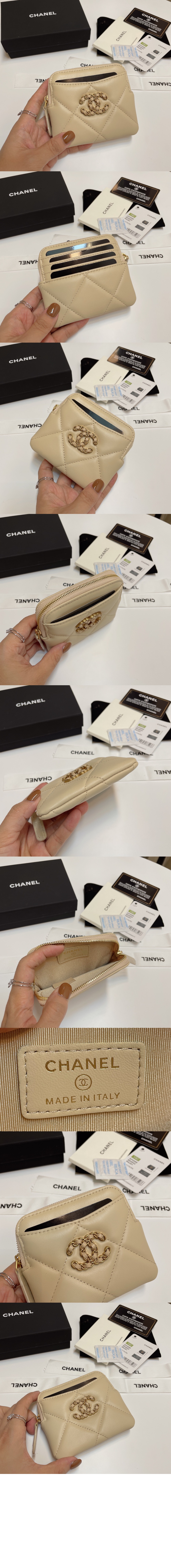 19 지퍼 동전지갑 AP2086 > CHANEL 19 - 샤넬 19