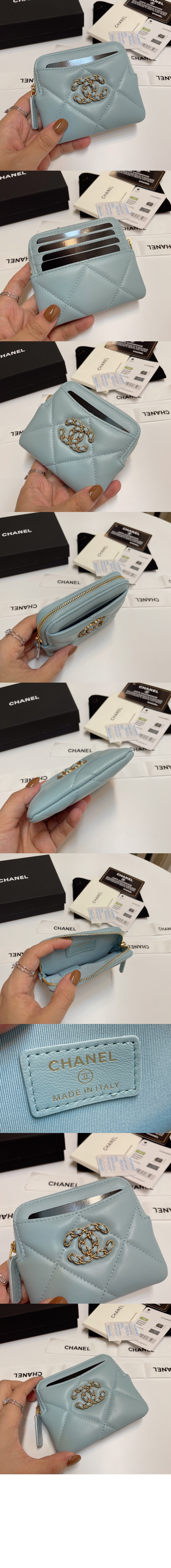 19 지퍼 동전지갑 AP2086 > CHANEL 19 - 샤넬 19