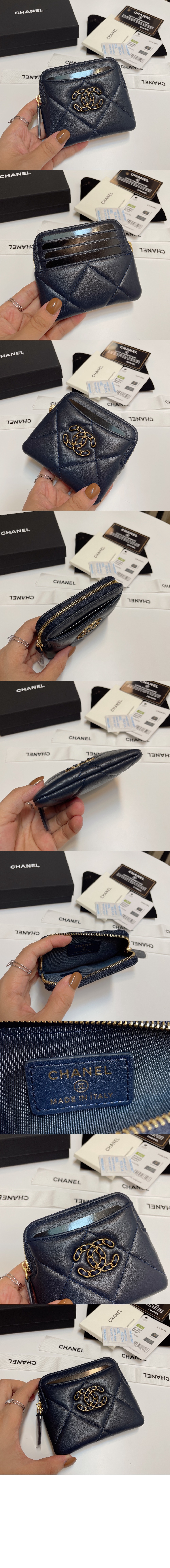 19 지퍼 동전지갑 AP2086 > CHANEL 19 - 샤넬 19