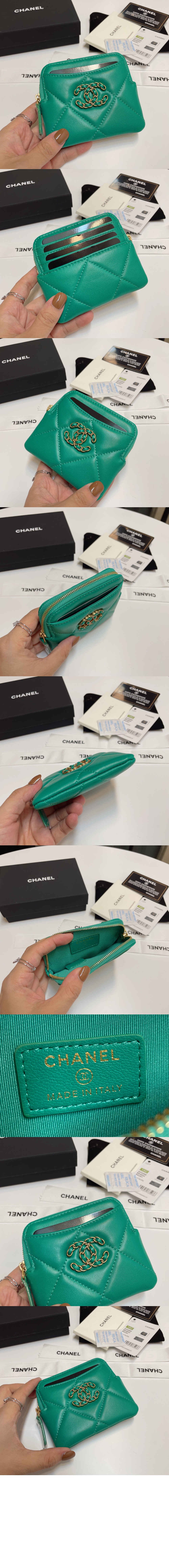 19 지퍼 동전지갑 AP2086 > CHANEL 19 - 샤넬 19