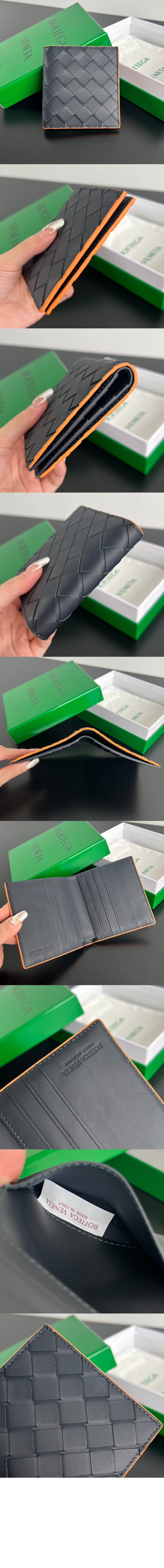 인트레치아토 슬림 폴더형 지갑 749400 > Intrecciato Card Case - 인트레치아토 카드지갑