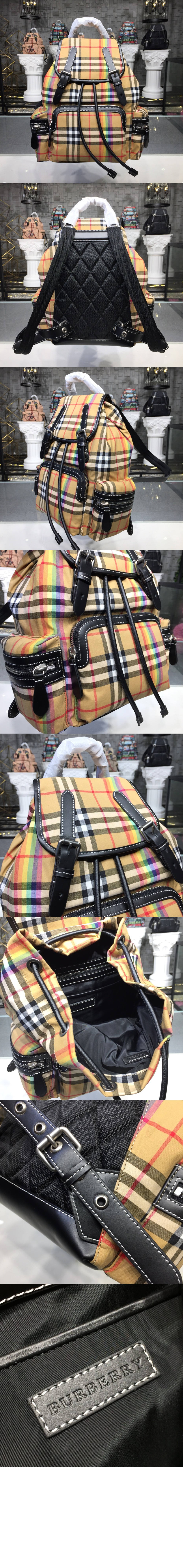 체크 백팩 40787671 > Backpack - 백팩