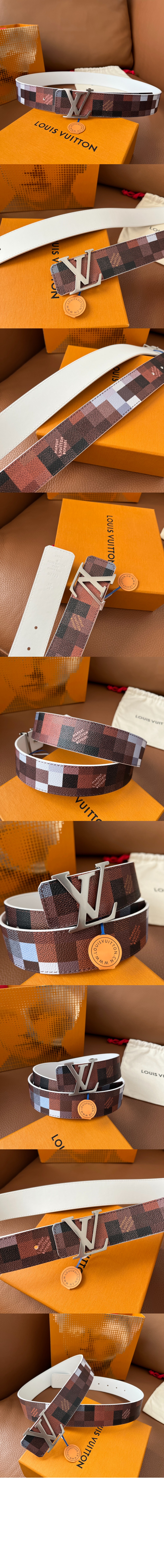 이니셜 리버서블 벨트 M8733T > 루이비통