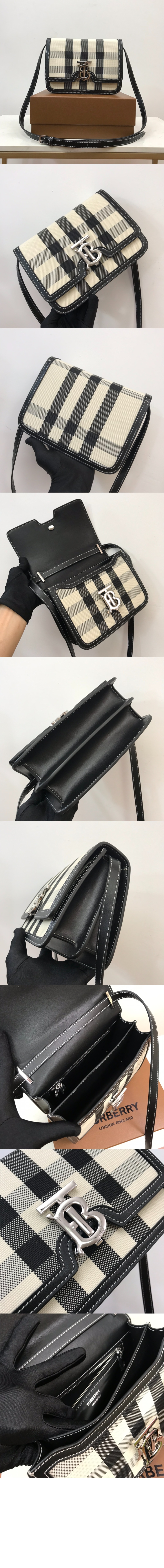 스몰 체크 캔버스 TB백 80522891 > TB Bag - TB 백