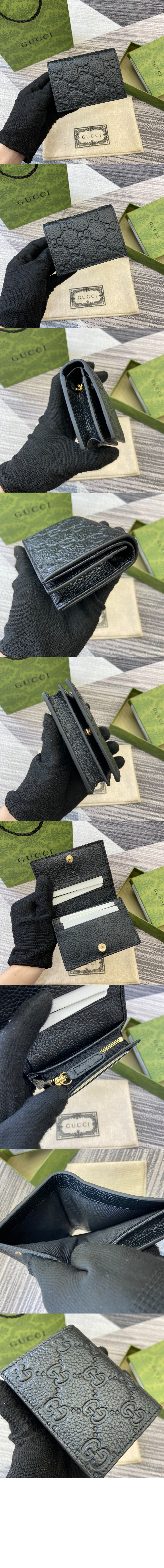 GG 엠블럼 미니 지갑 815901 > GG Emblem - GG 로고