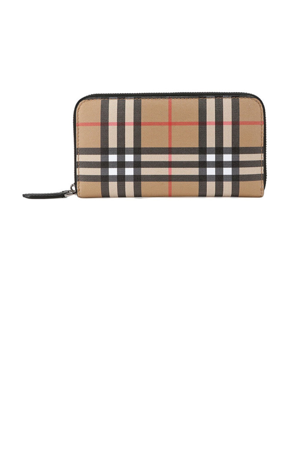 빈티지 체크 장지갑 4074696 > Zipper Long Wallet - 지퍼 장지갑