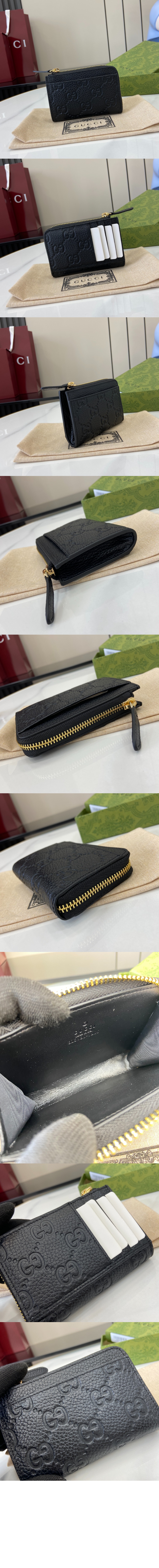GG 엠블럼 지퍼 카드 케이스 815936 > GG Emblem - GG 로고