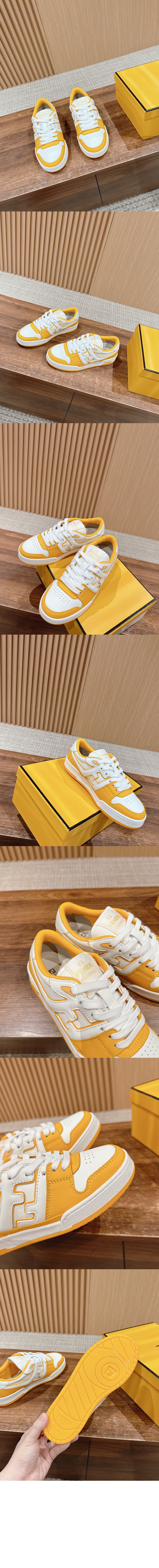 매치 가죽 로우탑 7E1643 > Fendi Match Sneaker - 펜디 매치 스니커즈