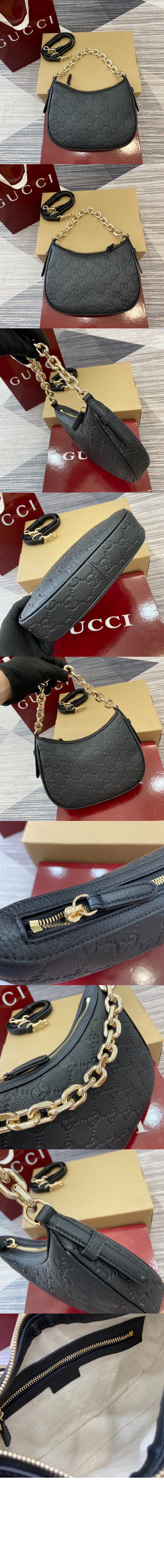 GG 엠블럼 스몰 숄더백 815409 > GG Emblem - GG 엠블럼