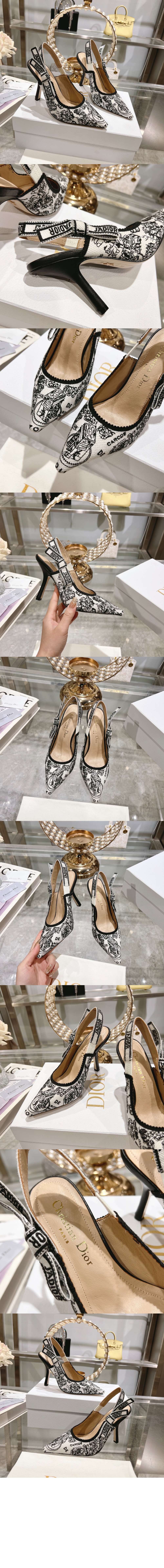 자디올 펌프스 KCP86 > J'Adior - 슬링백 펌프스