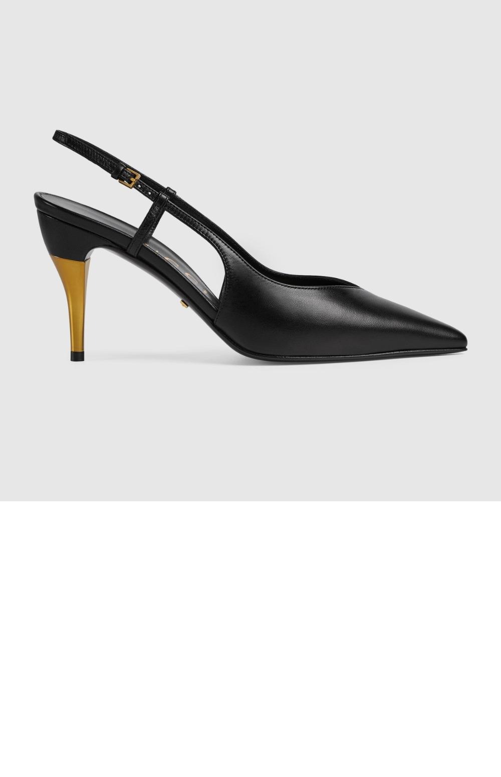 프리실라 레더 슬링백 펌프스  762378 > Princetown - 프린스타운 슬리퍼