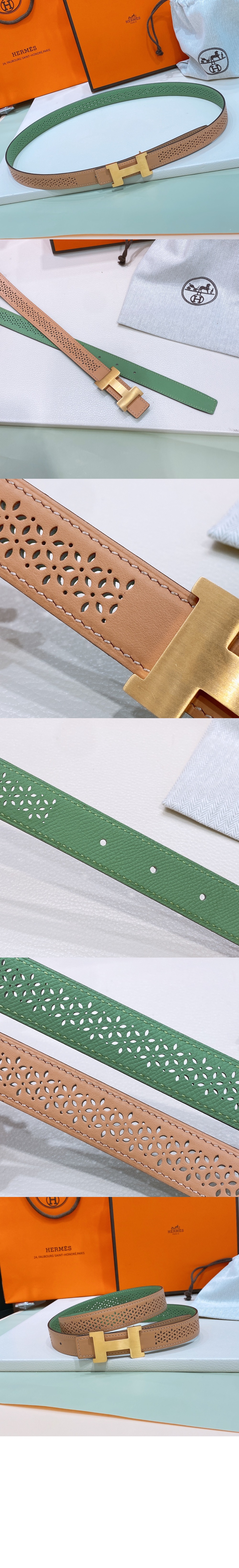 미니 콘스탄스 리버서블 벨트 > 에르메스