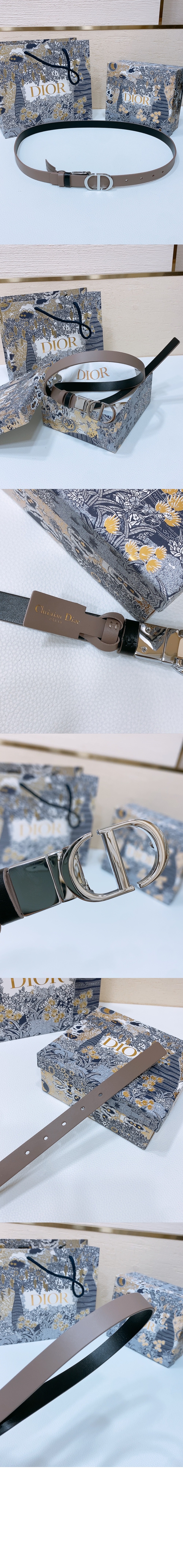 30 Montaigne 리버서블 벨트 B0446 > 디올