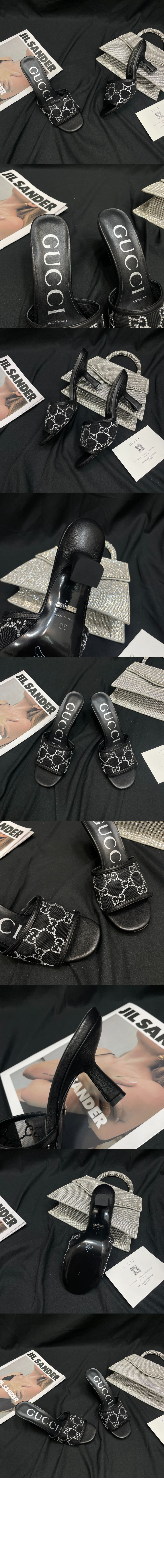GG 미드힐 슬라이드 샌들 ‎747245 > Etc - 기타제품