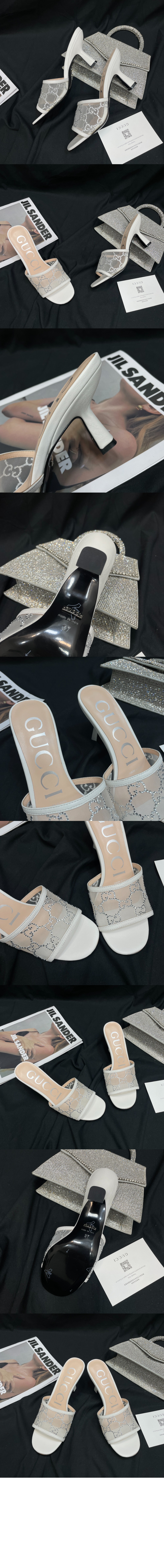 GG 미드힐 슬라이드 샌들 ‎747245 > Etc - 기타제품