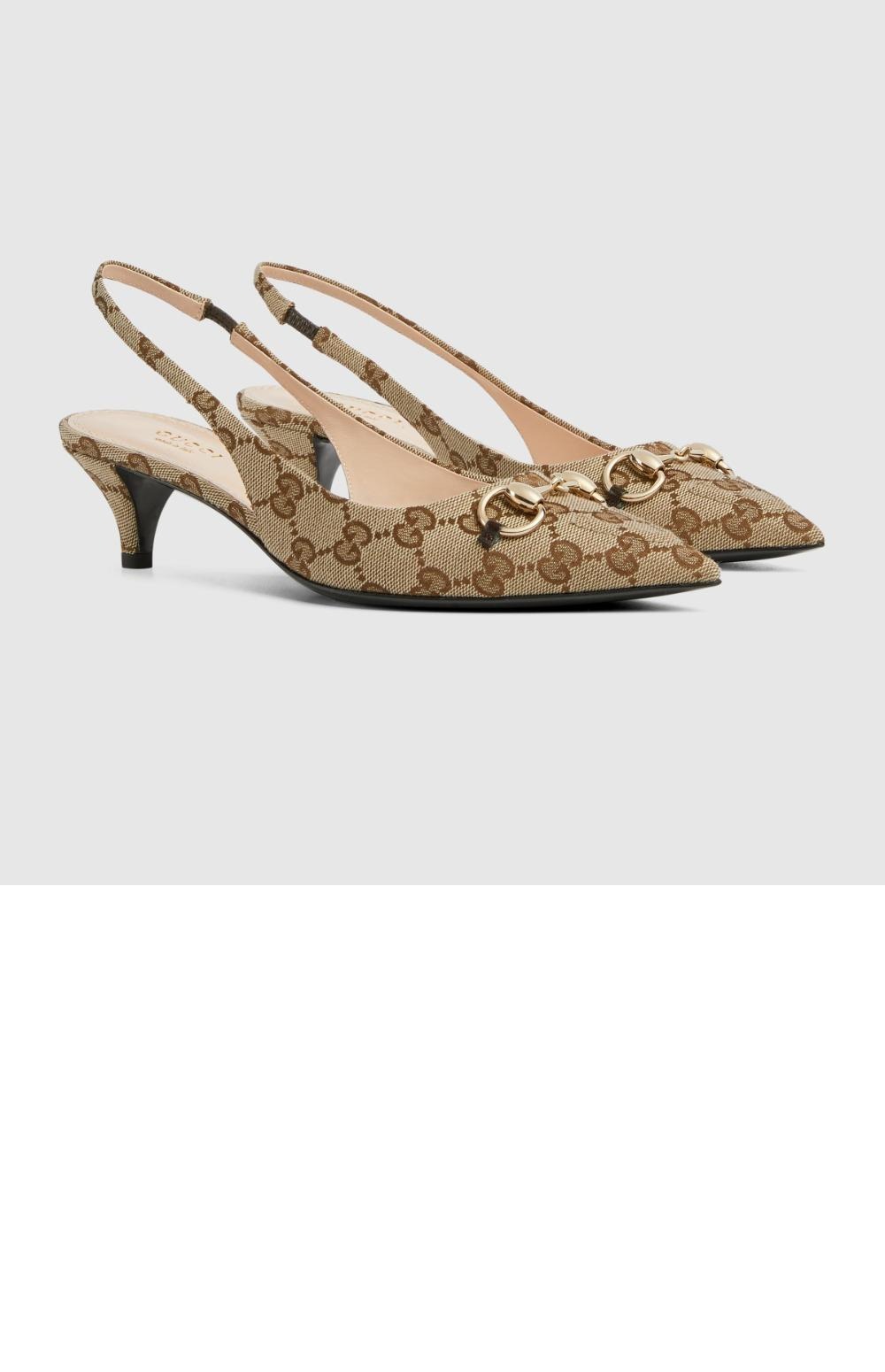 GG 캔버스 슬링백 펌프스 782627 > Etc - 기타제품