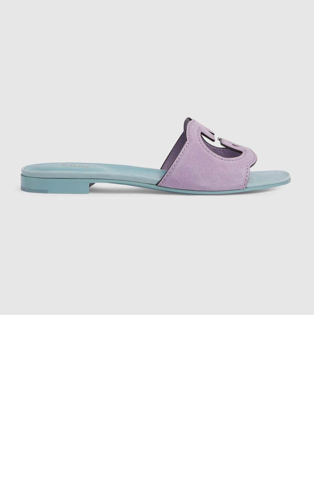 인터로킹 G 컷아웃 샌들 694451 > Interlocking G - 인터로킹 G