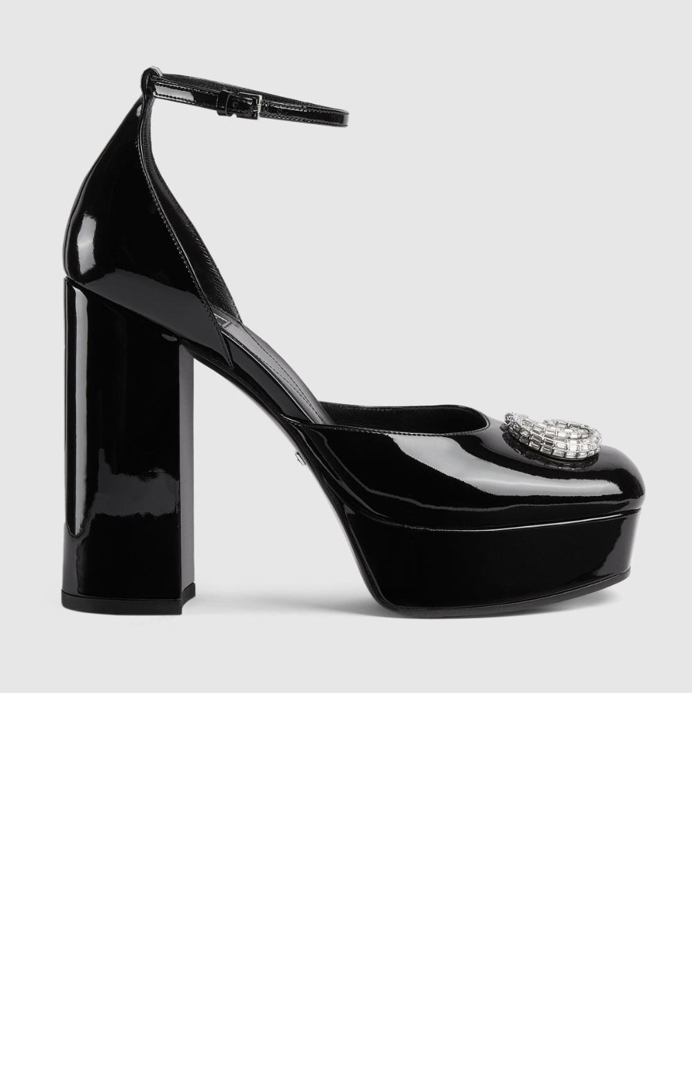 더블 G 웨지 펌프스 762386 > Double G - 더블 G