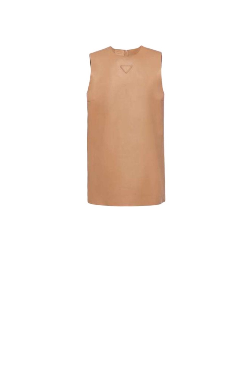 스트래치 나파 레더 탑 > 프라다