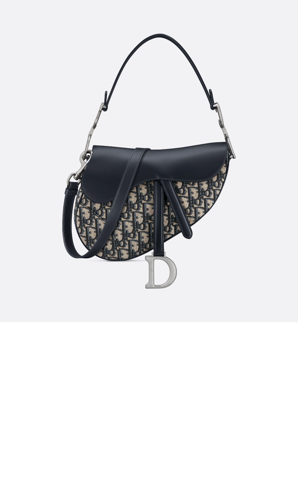 스트랩 새들백 그레인드 미듐 M0455 > Saddle - 새들