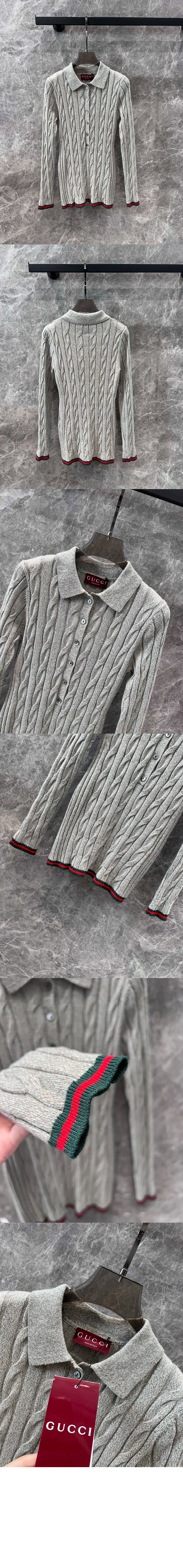 파인 케이블 및 리브 울 폴로 탑 > Etc - 기타제품