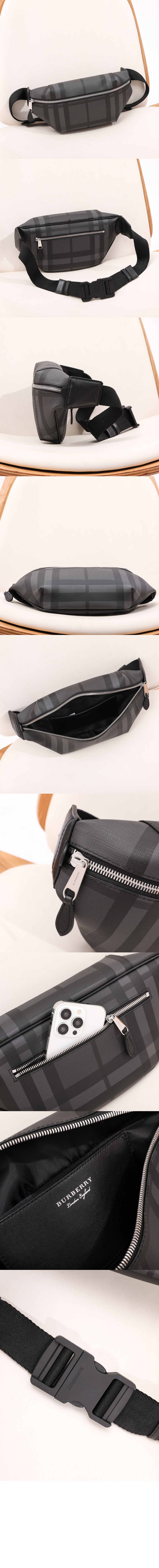 런던 체크 범백 80142371 > Bumbag - 범백