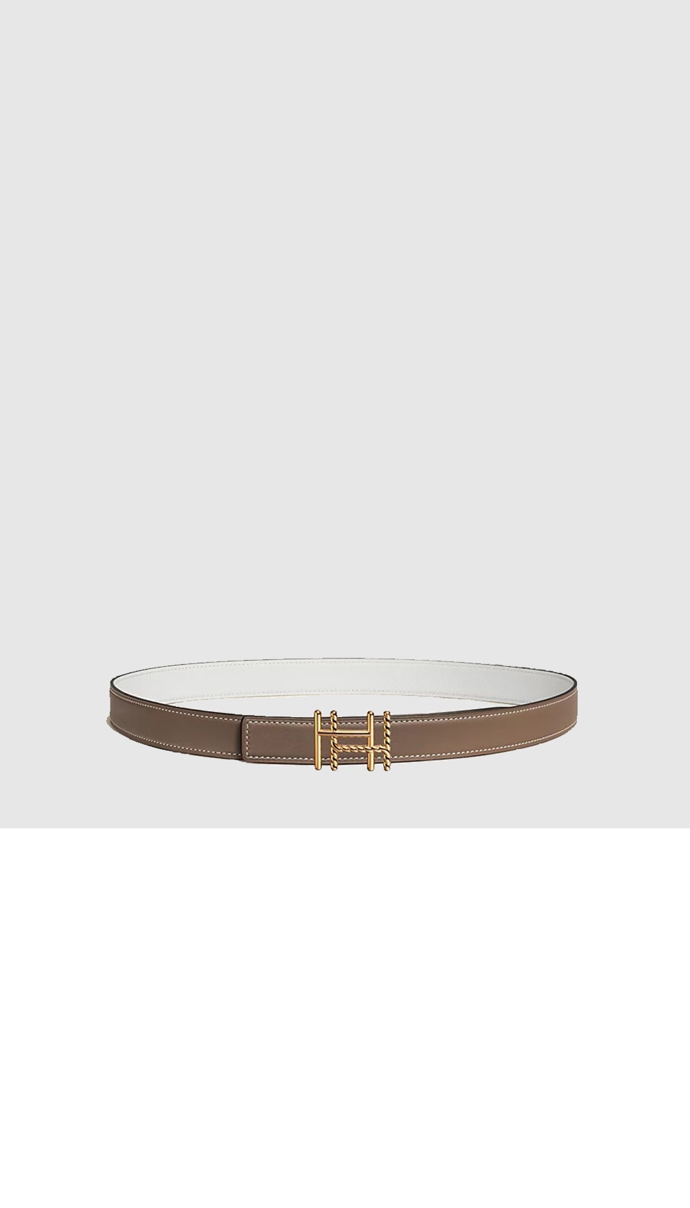 양면 가죽 벨트 > 에르메스