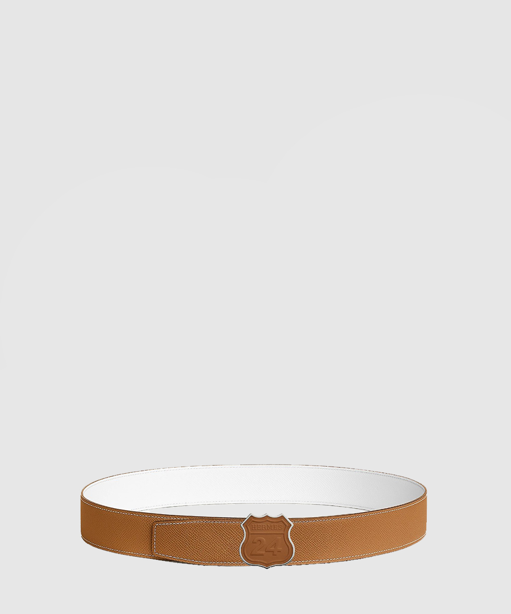 온더로드 버클 양면 가죽 벨트 > 에르메스