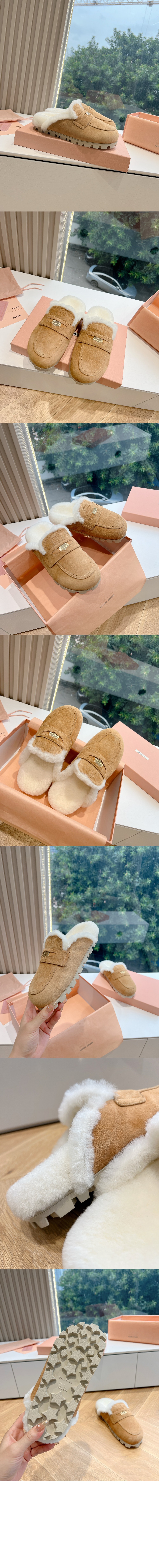 스웨이드 뮬 5D058E > Sandal Slippers - 샌들 슬리퍼