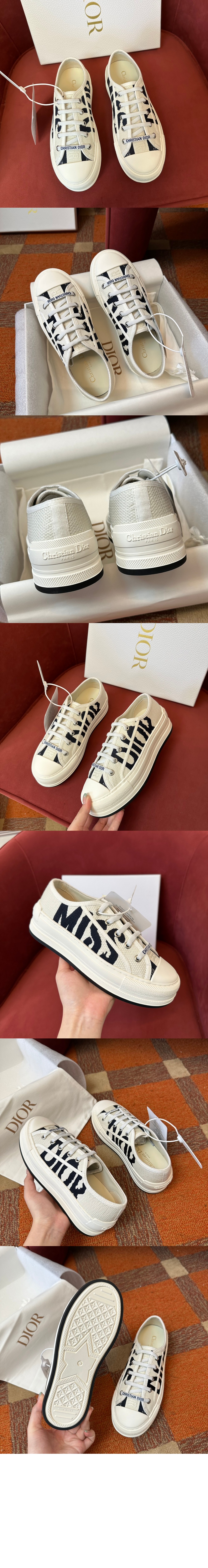 플랫폼 스니커즈 KCK38 > Walk'n'Dior - 워크앤디올