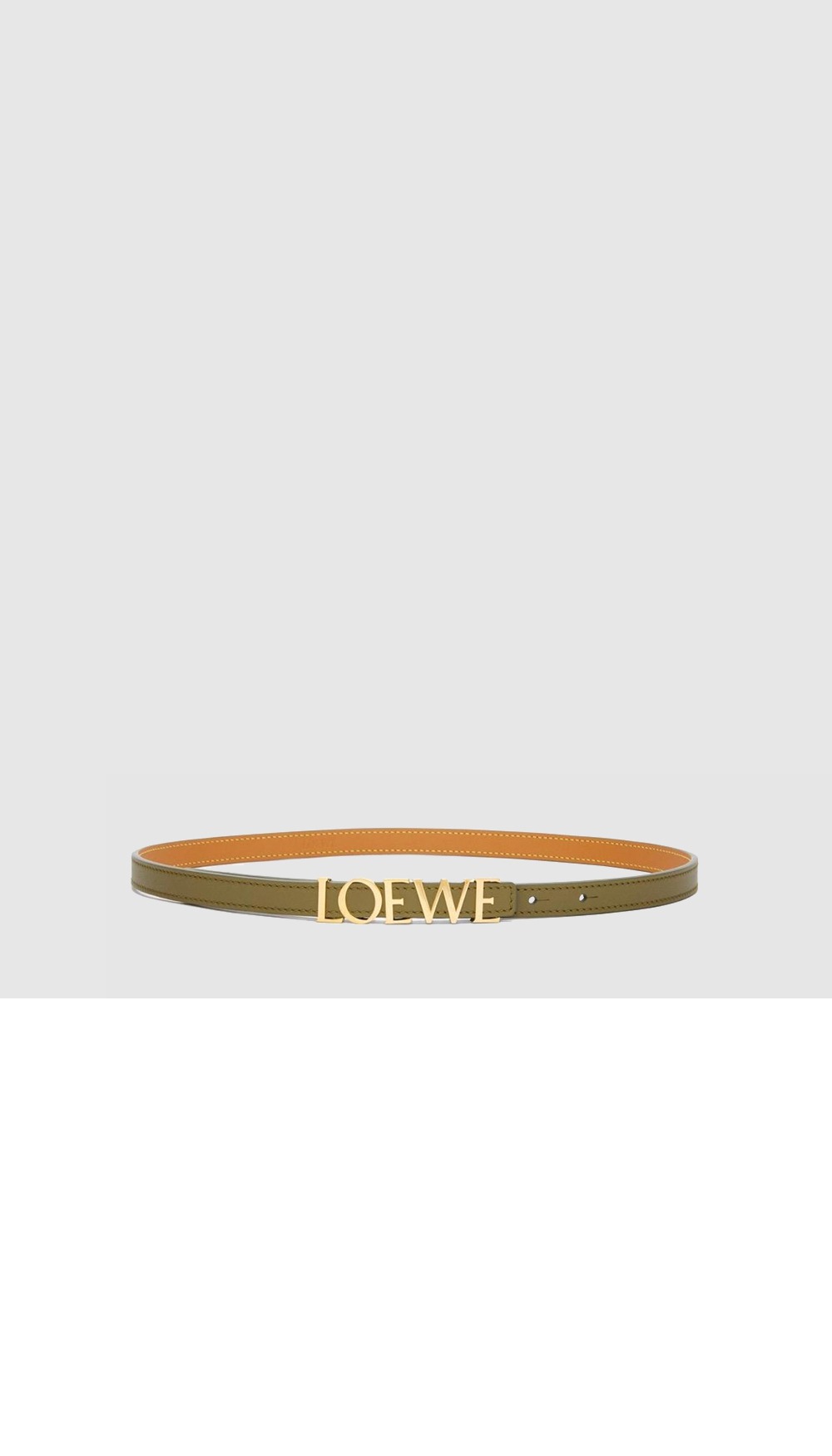 스무스 카프스킨 벨트 > 로에베
