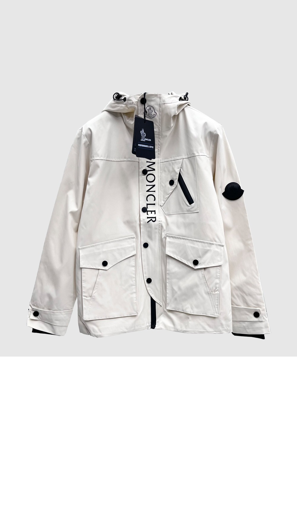 로고 집업 자켓 > Coat - 코트