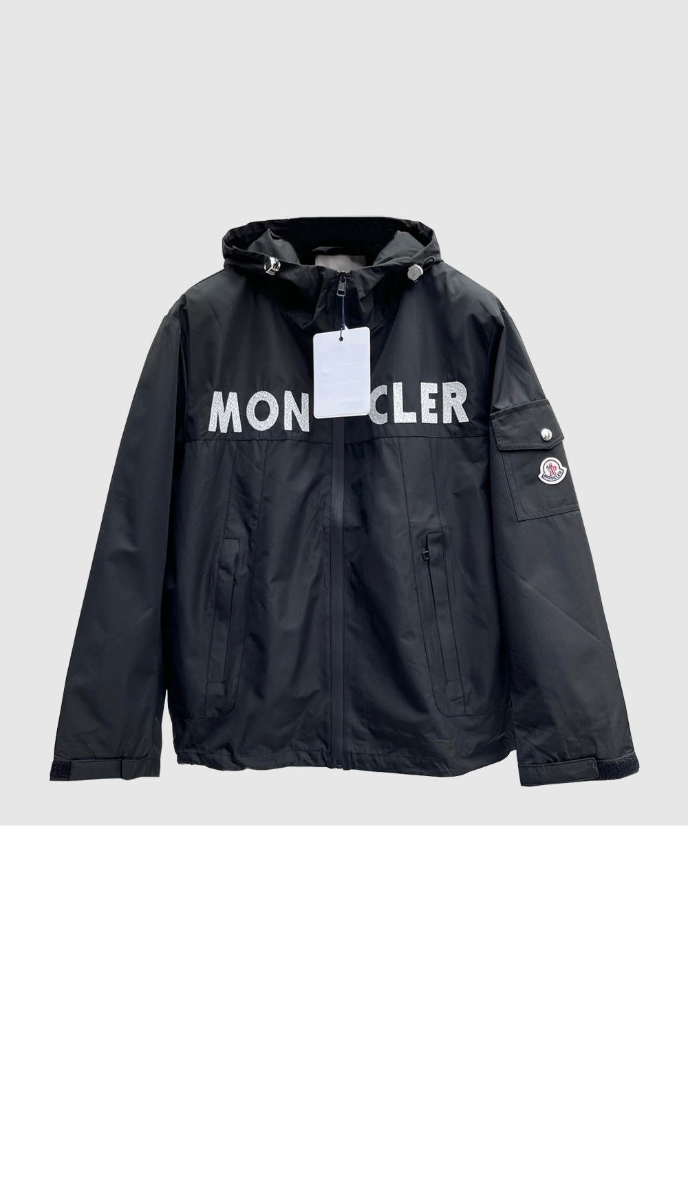 로고 집업 자켓 > Coat - 코트