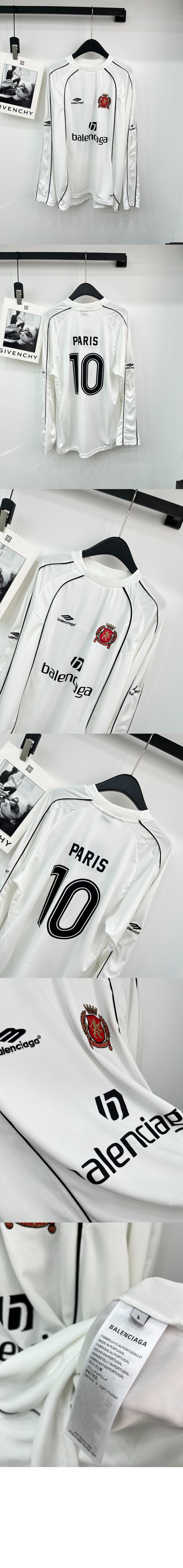 파리 사커 롱 슬리브 오버사이즈 티셔츠 > Etc - 기타제품