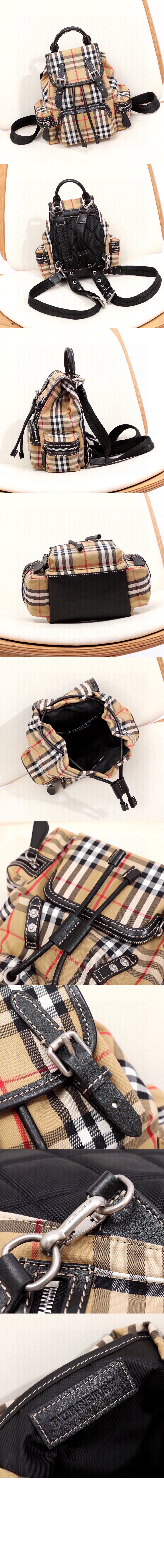 체크 포켓 스몰 백팩 40784711 > Backpack - 백팩