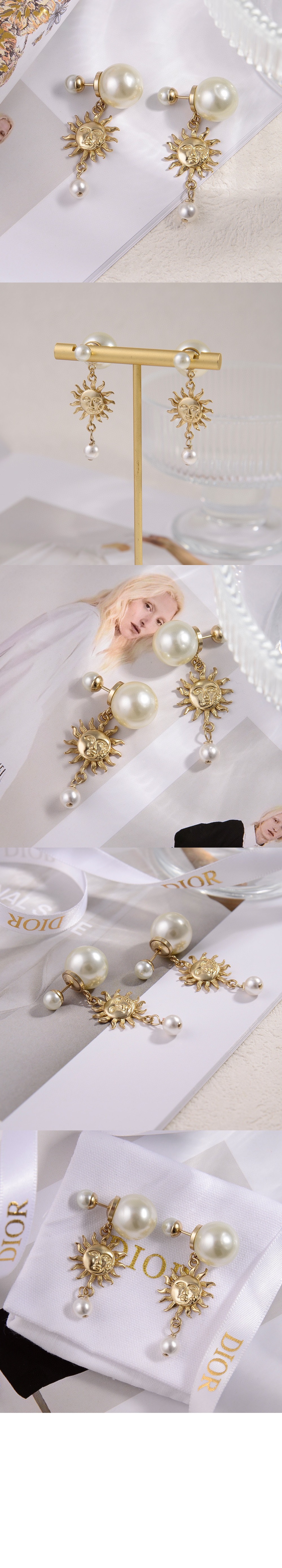 트라이벌 귀걸이 E3152 > 디올