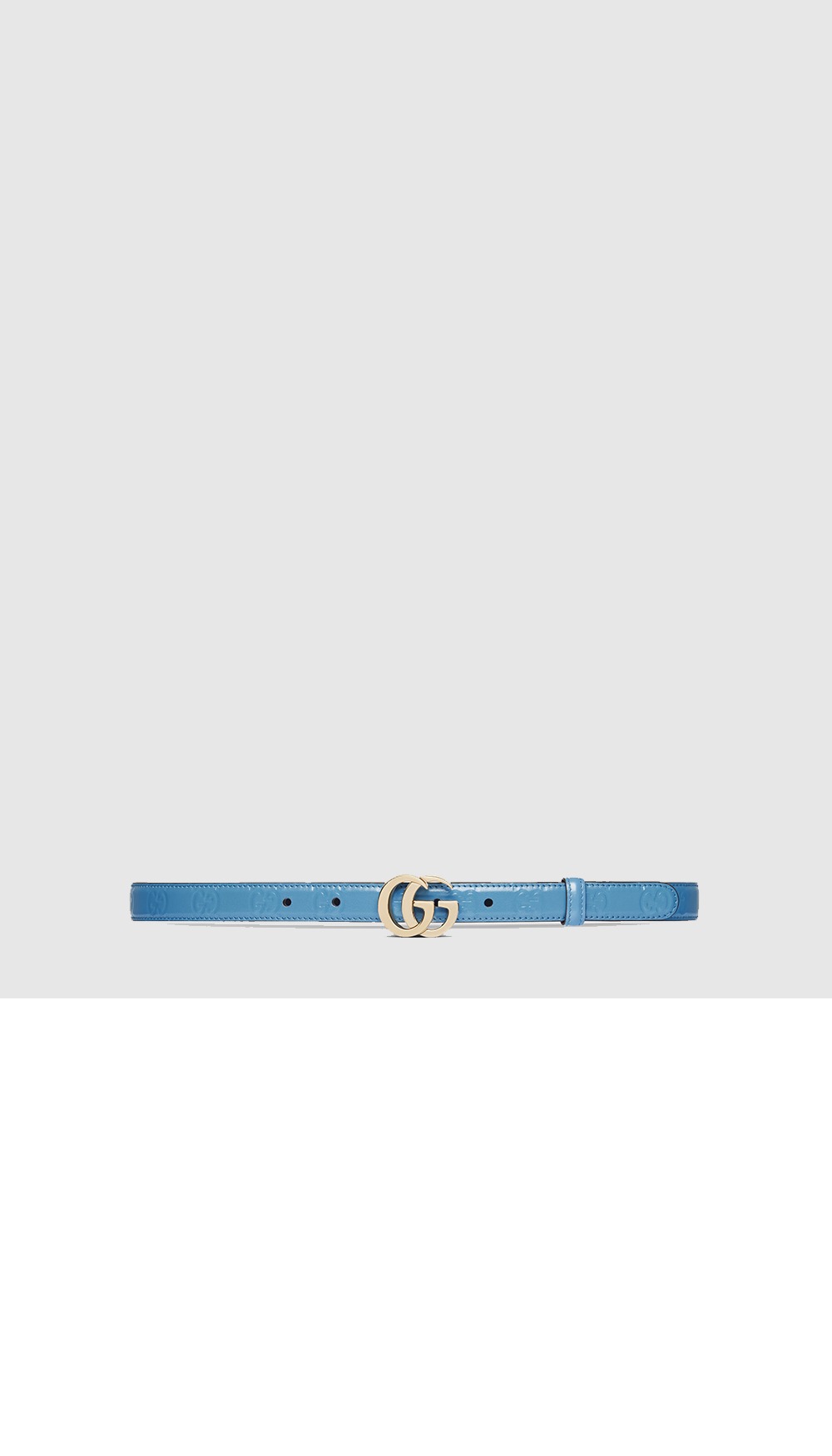 GG 밀라노 씬 벨트 ‎805711 > 구찌