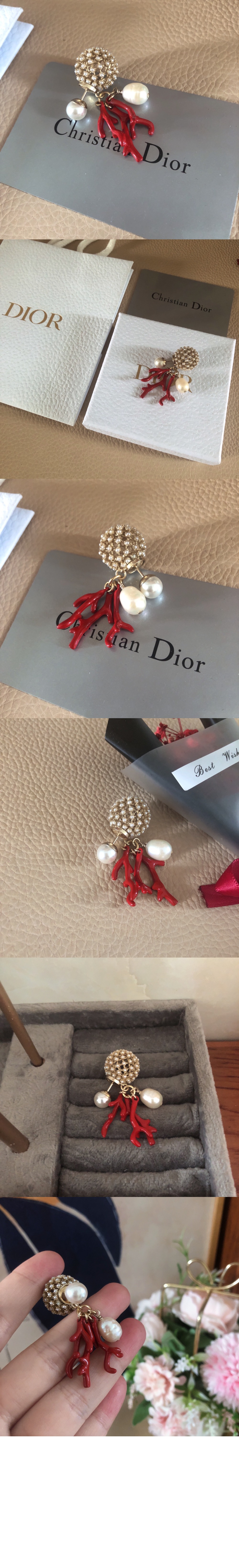 트리발레스 귀걸이 E2181 > 디올