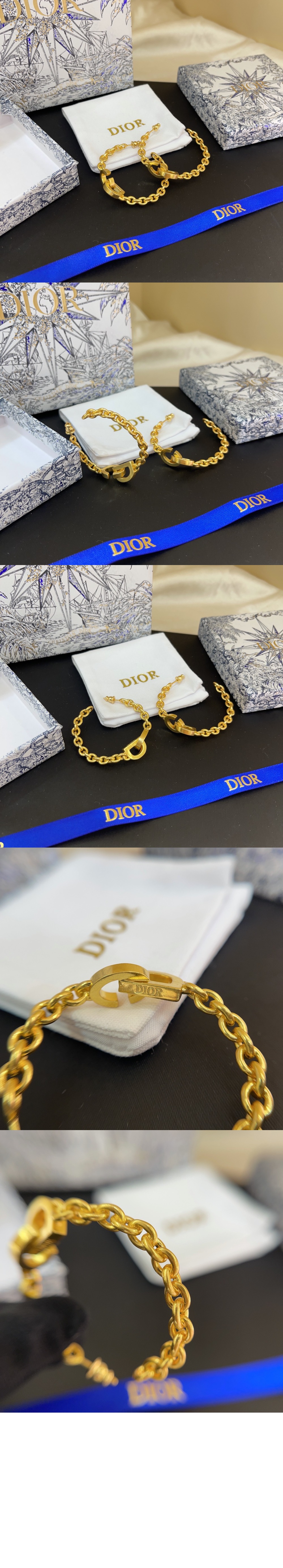 CD 락 귀걸이 E2315 > 디올