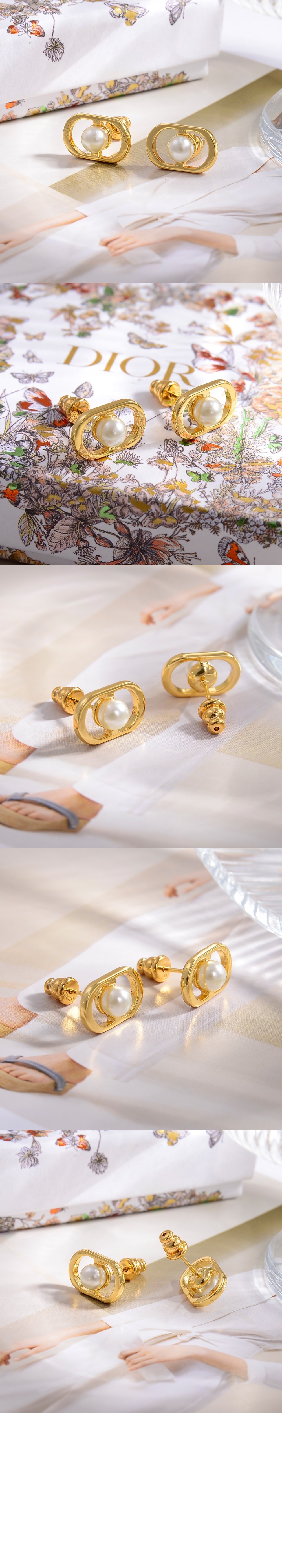 쁘띠 CD 졸리 귀걸이 E3170 > 디올