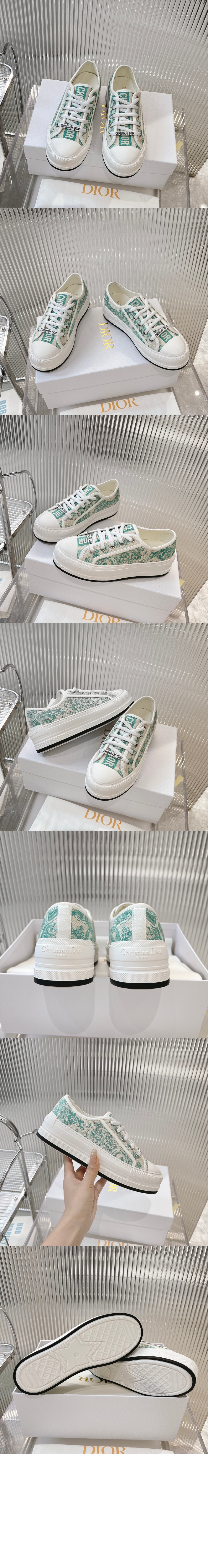 플랫폼 스니커즈 KCK38 > Walk'n'Dior - 워크앤디올