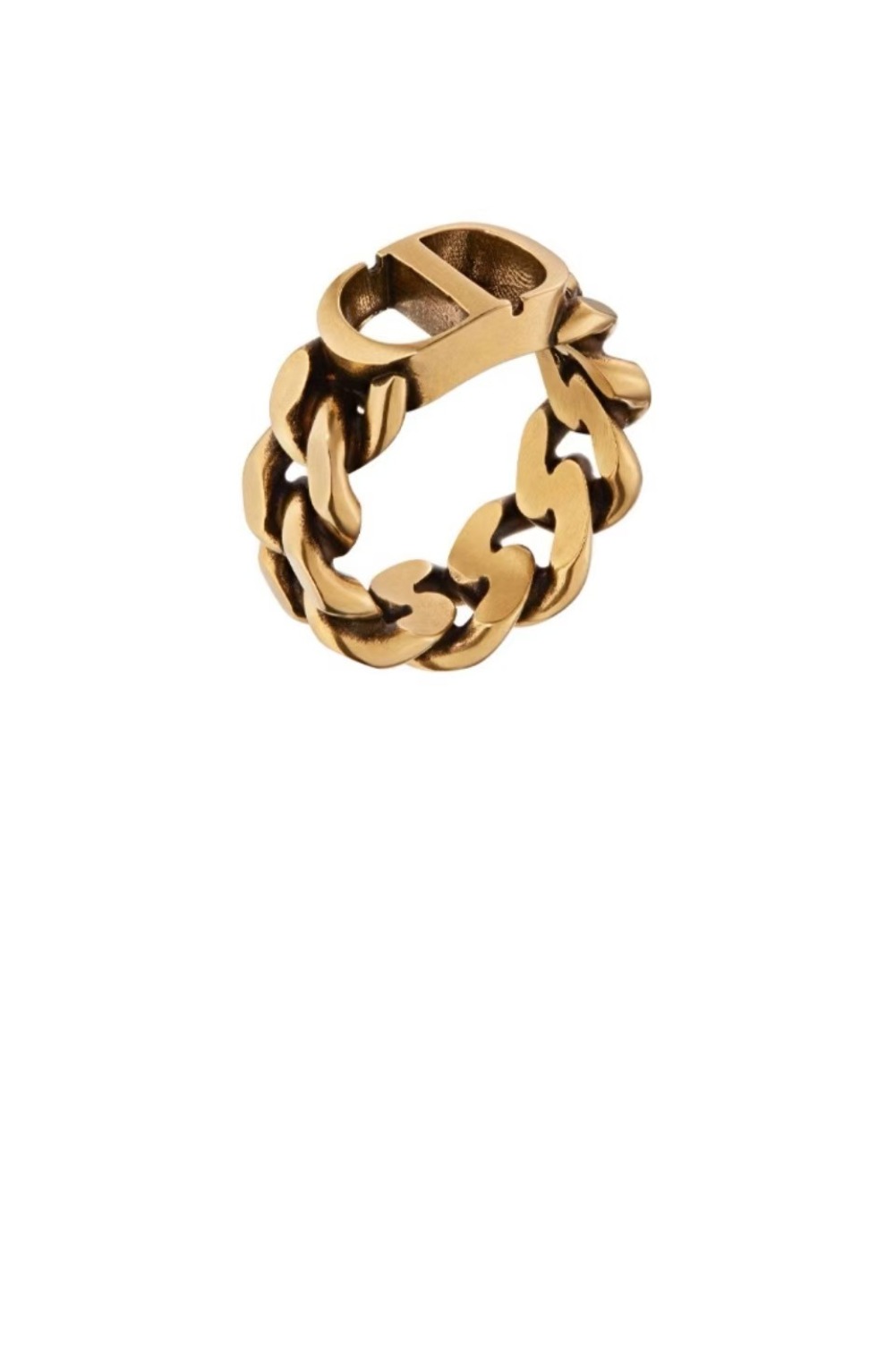 쁘띠 CD 스터드 반지 R0939 > 디올