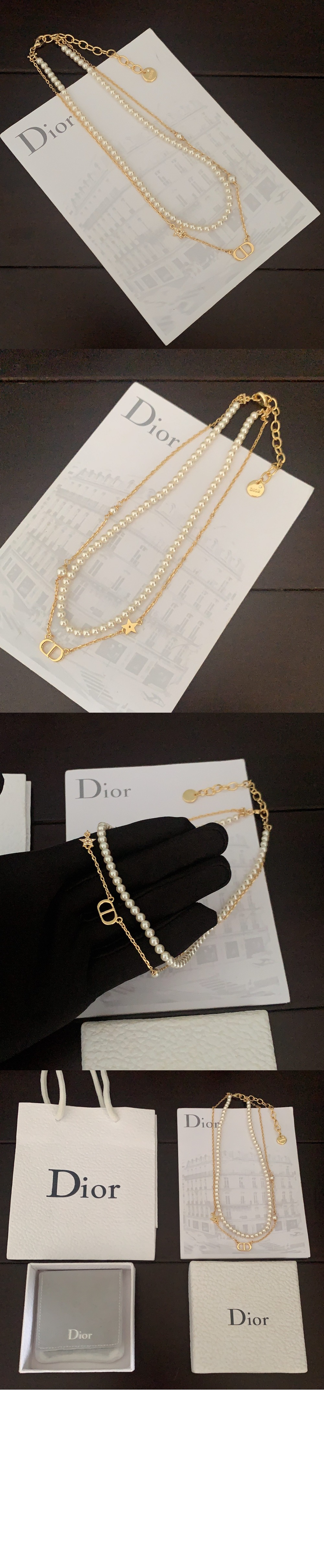 Petit CD 목걸이 N3116 > 디올