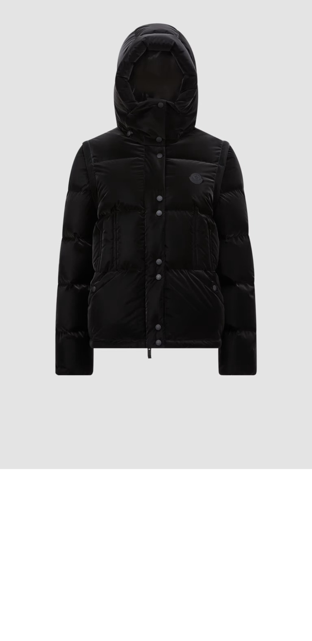 후드 쇼트 다운 재킷 > Coat - 코트