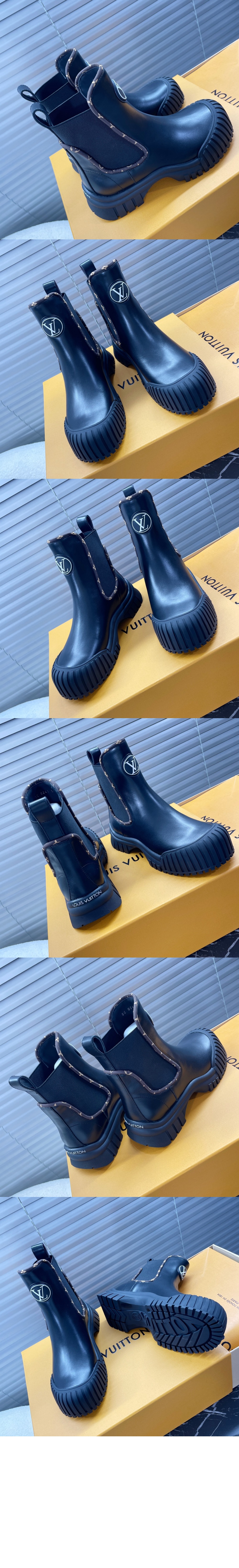 루비 플랫 앵클 부츠 1AB0FS > Ruby - 루비