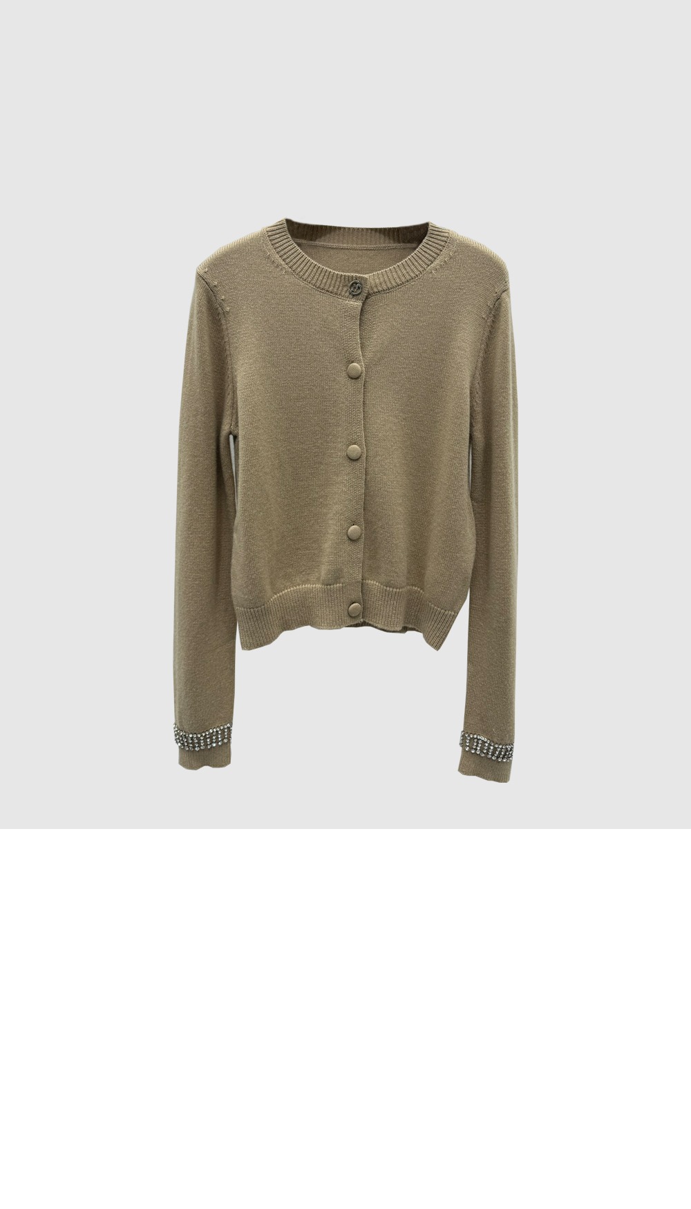 쥬얼 장식 울 캐시미어 가디건 > Etc - 기타제품