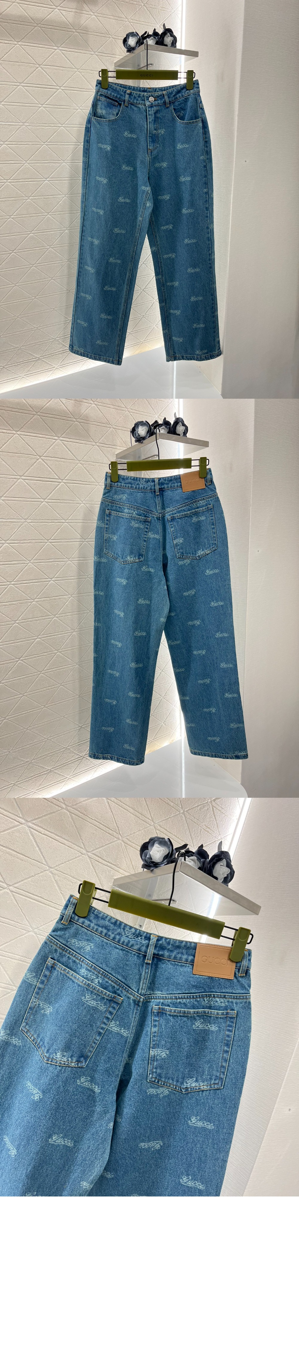 로우 웨이스트 크롭 데님 팬츠 > Etc - 기타제품